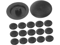Protectora 1000piezas Tapón Rosca Decorativo Negro Tapa
