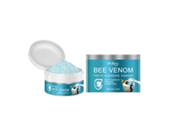 Polvo blanqueador dental con veneno de abeja que elimina las manchas.