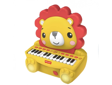 Instrumento Musical FISHER PRICE piano electrónico león (Edad Mínima Recomendada: 3 años)