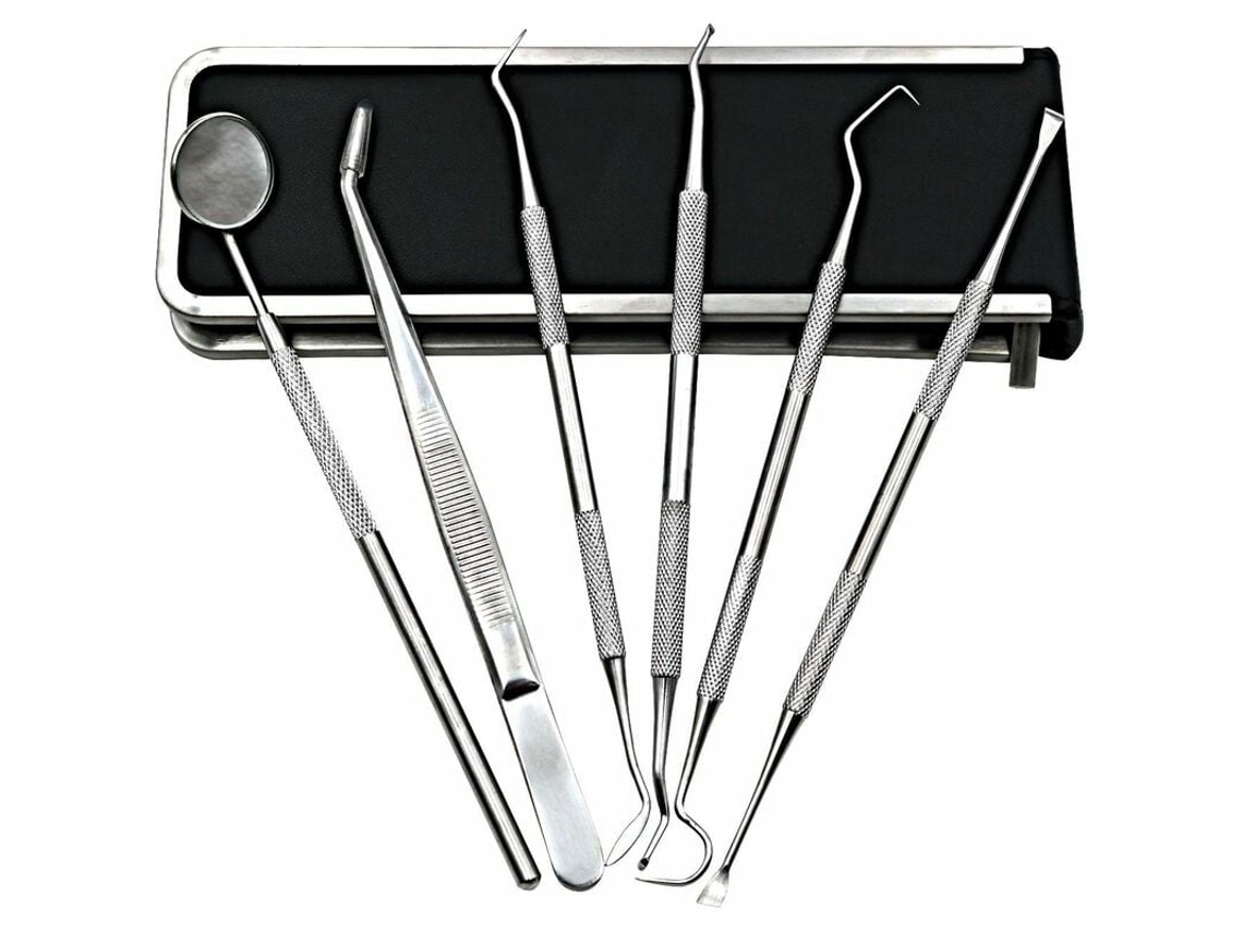 Raspador de sarro dental de acero inoxidable
