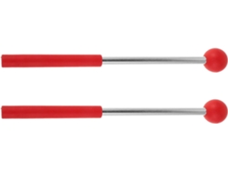 Mazos De Percusión Para Marimba E Instrumentos, Con Mango De Hierro Antideslizante Y Cómodo.