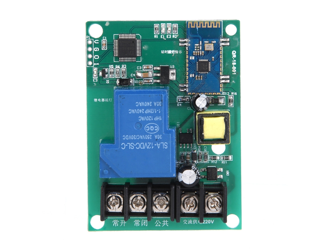 2026velora-1 Módulo de relé Bluetooth de 1 canal con interruptor temporizador de control remoto inalámbrico 110-250 VCA