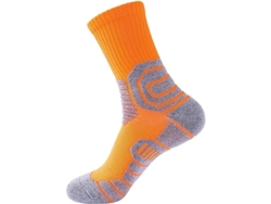 6 Pares De Calcetines Unisex Transpirables Para Correr, Con Efecto De Absorción Del Sudor, De Caña Alta Y Estilo Casual.