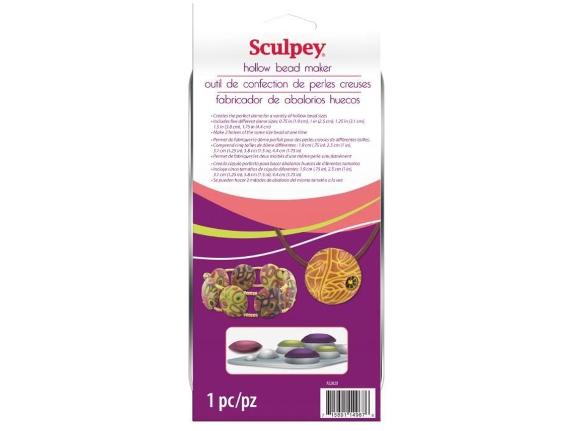 Herramienta de cuentas huecas - Sculpey