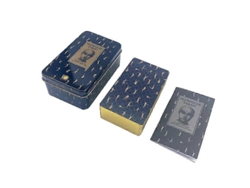 Juego de adivinación de tarot casero Iron Box con baraja de profecía y manual para fiestas familiares