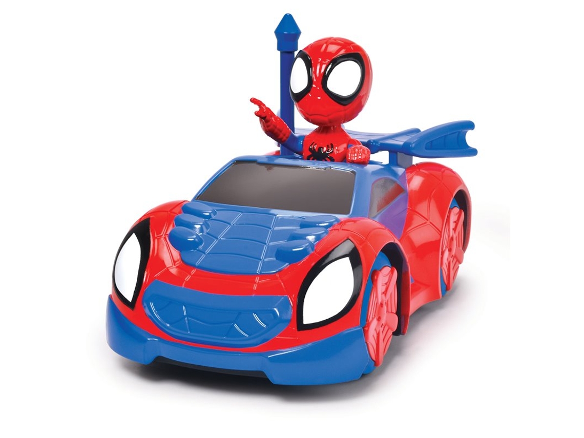 Vehículo Radio Control Spidey Web crawler con Figura de Spidey, Escala 1:24