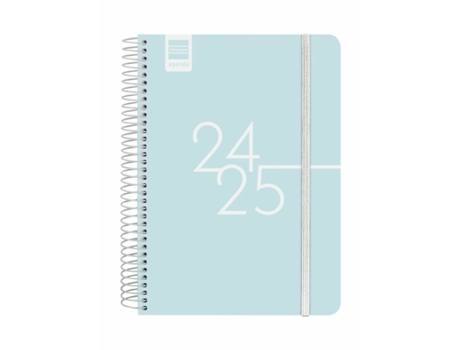 Agenda FINOCAM Kart Celeste A5 15,5 x 21,2 cm 2024-2025