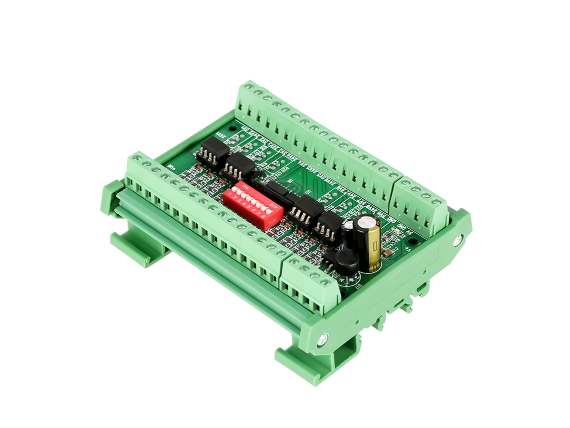 Yncm2026-módulo Convertidor Nivel 8 Canales Npn/pnp A Npn Señal Onda Cuadrada 5v/24v 10mhz