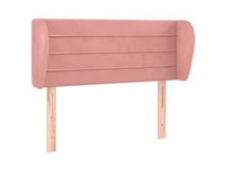 Maison Exclusive - Cabecero De Terciopelo Rosa 93x23x78/88 Cm