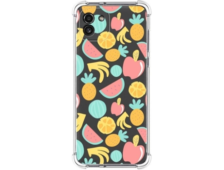 Carcasa para Samsung Galaxy A03 TUMUNDOSMARTPHONE Dibujos Antigolpes Frutas 02 Multicolor