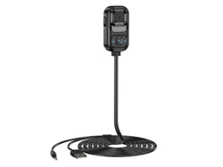 Adaptador transmisor FM Bluetooth Fwinl para coche, reproductor de música Bluetooth USB, adaptador de audio 2 en 1