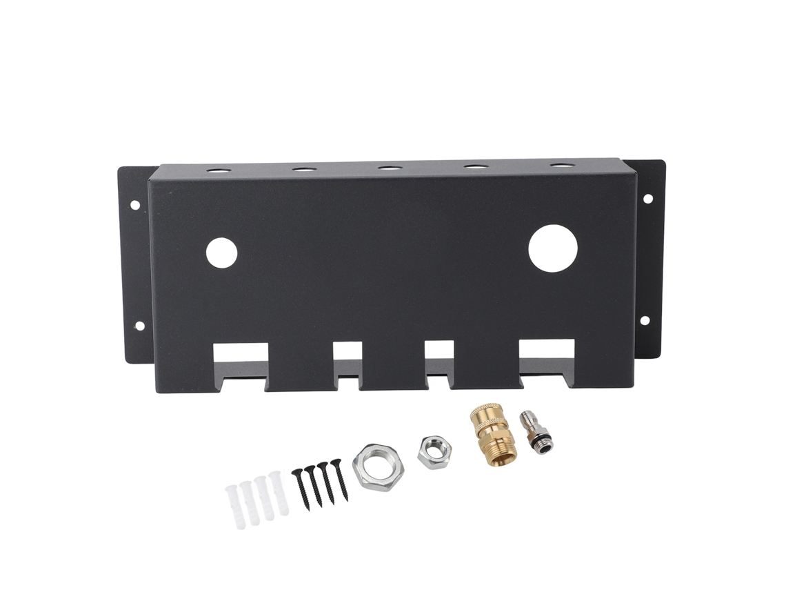 Soporte De Pared Para Hidrolavadora Con Conexión Rápida De 1/4 De Pulgada Para Accesorios, Boquillas Y Mangueras.