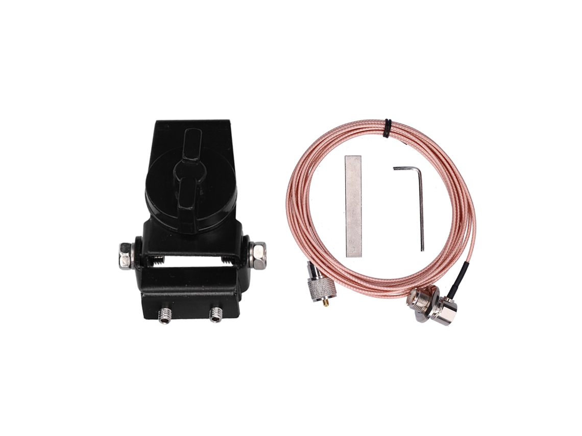 Soporte Para Antena De Coche Con Cable De Alimentación De 5 M/16,4 Pies Para Maletero De Hatchback, Ajustable.