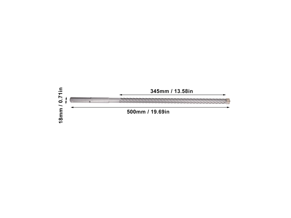 Broca escalonada HSS (perforación de múltiples orificios, escariador cónico)