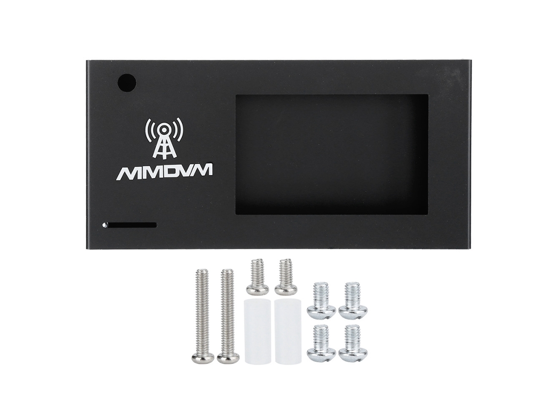 Mali capa de Alumínio para Placa Mãe Mmdvm 3.2 Polegadas com Efeito de Dissipação de Calor Preta