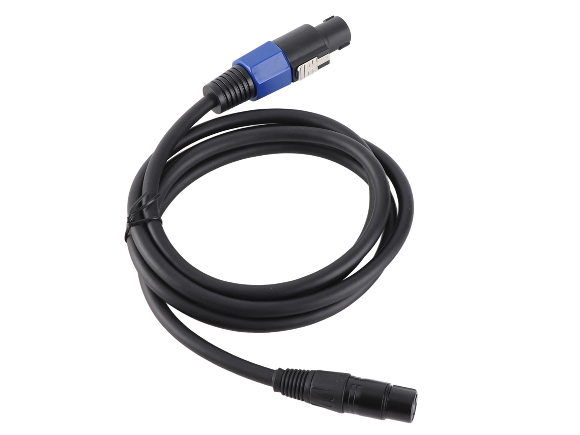 Cable De Altavoz Profesional Xlr Hembra A Macho De 3 Pines Para Extensión De Escenario