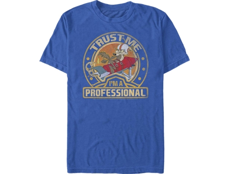 Camisetas Unisex DEEPSTONE Wile E. Coyote Trust Me I'm A Professional Looney Tunes Real (M)