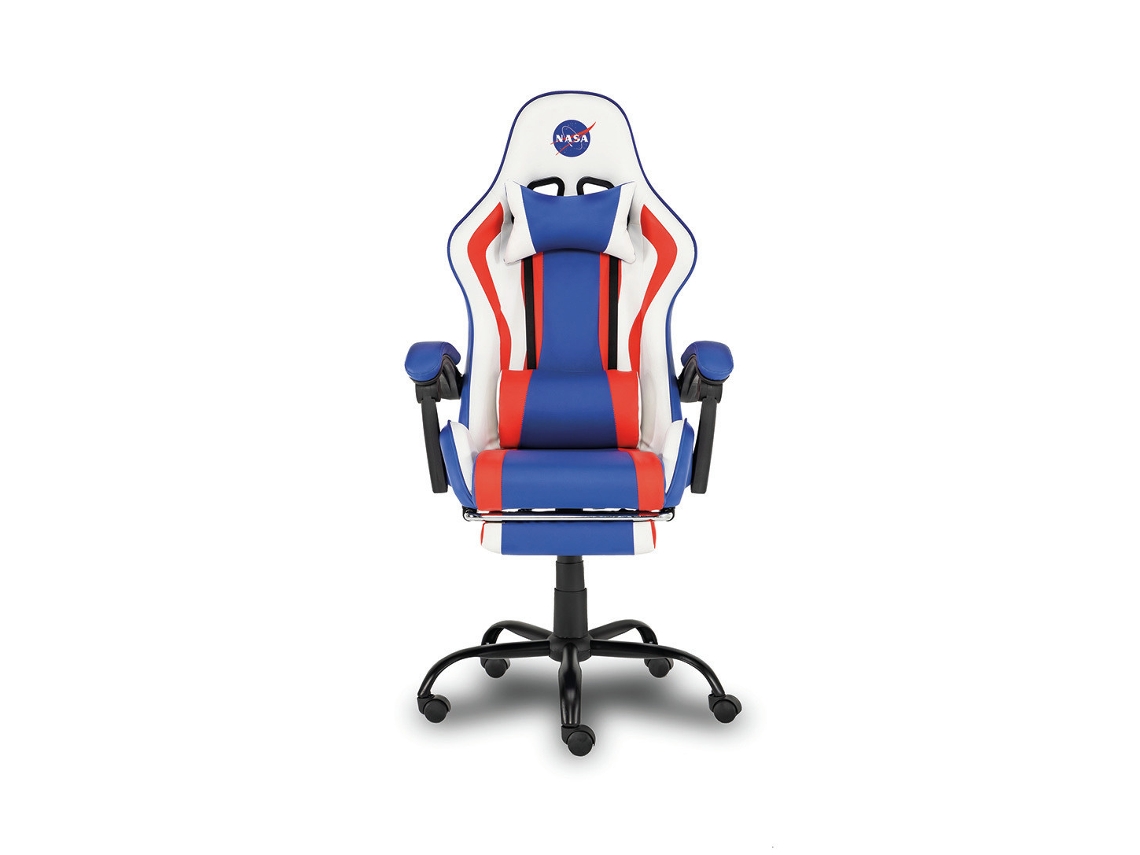 NASA Discovery Silla para videojuegos de PC Asiento acolchado Azul, Rojo, Blanco ACTIVISION