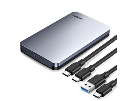 Caja de Disco Duro Externa SLOWMOOSE (Estuche - 2 Cables)