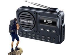 Radio electrónica con sonido nítido - Pronóstico del tiempo - Mujeres - Hombres - Adolescentes SFUSHOS