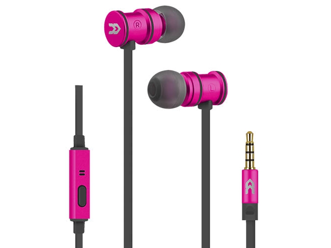 Auriculares con Cable AVENZO AV636RS (In Ear - Negro)