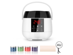 2026-kit De Depilação Com Cera 500ml Aquecedor Lcd Máquina De Depilação Com Conjunto De Grãos