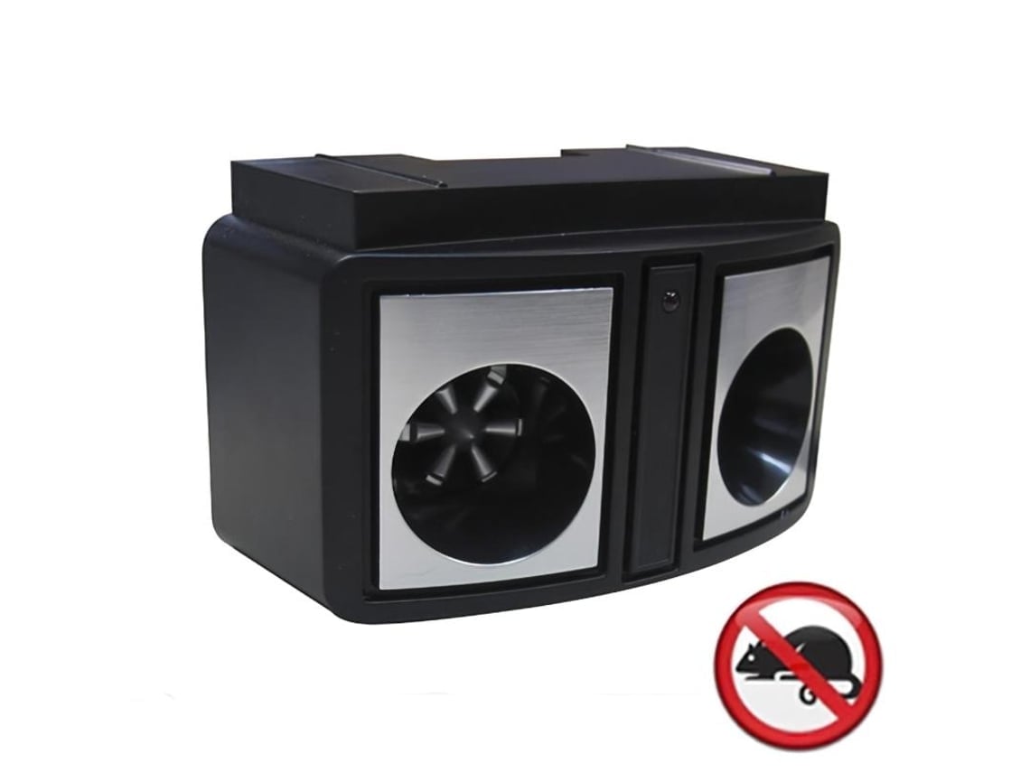 Hogar - Repelente Ultrasónico Para Ratas Cuenta Con Altavoces De Doble Cabezal. Es Muy Duradero Y Versátil, Lo Que Lo Hace Ideal Para Usarlo