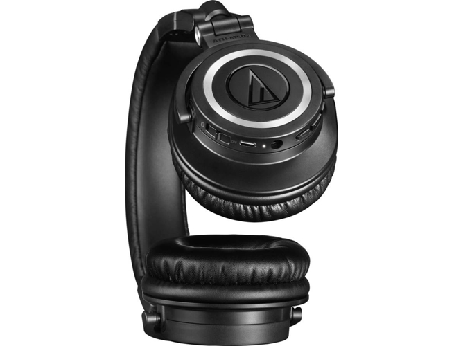 Auriculares Bluetooth AUDIO TECHNICA M50XBT (Over Ear - Micrófono - Negro)