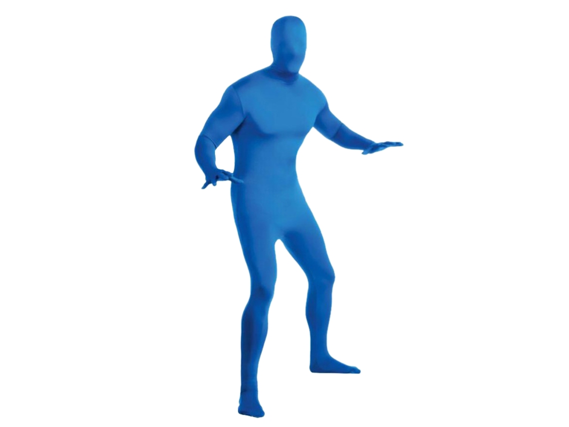 Mono Unisex Para Cosplay De Halloween, Cómodo, Transpirable, De Cuerpo Completo, Azul, Xxxl