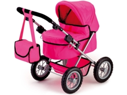 Coche de Paseo Muñeca BAYER Trendy Rosa