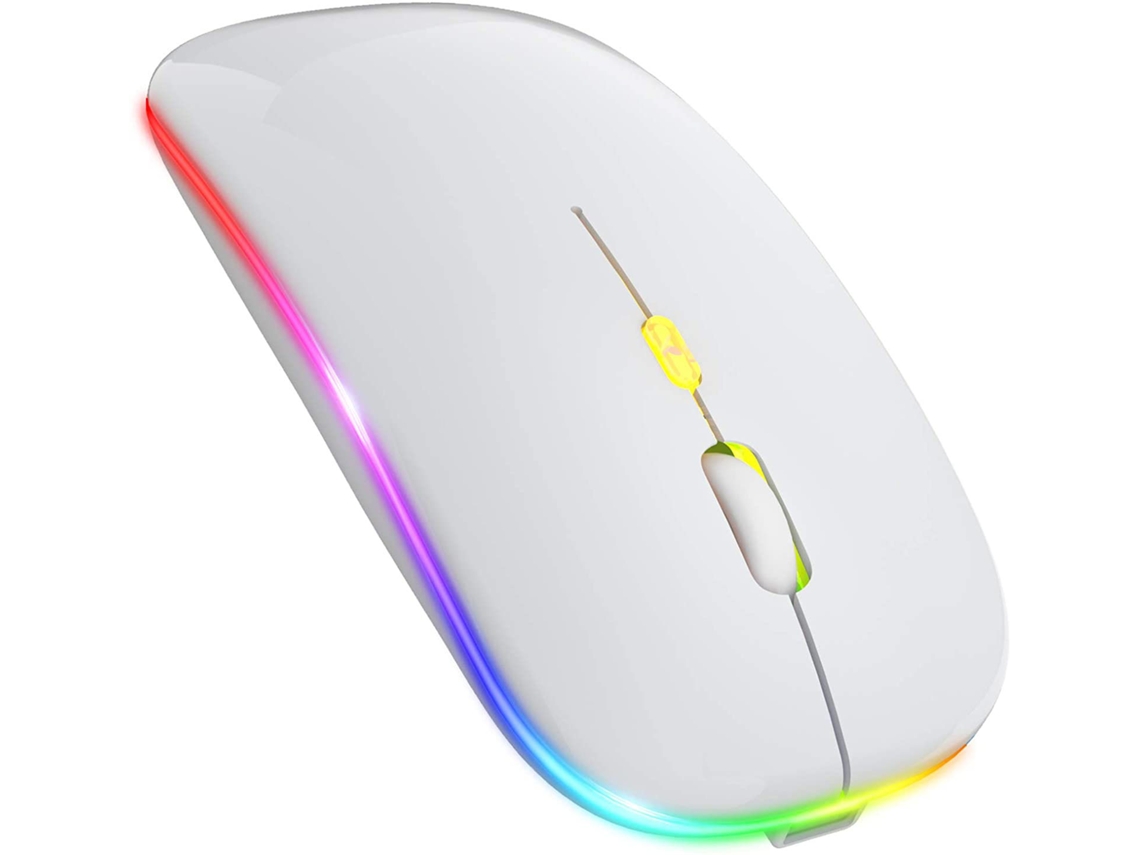 Ratón Inalámbrico Ratón Inalámbrico Silencioso Recargable Led CHRUI