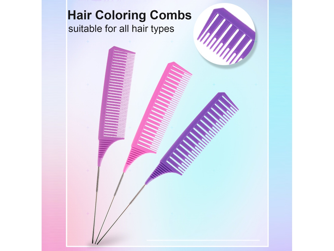 Vlrla-ingrid Cabelo Styling Coloring Comb Conjunto Para Salão