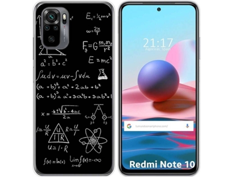 Carcasa Xiaomi Redmi Note 10 / 10S TUMUNDOSMARTPHONE Formulas Multicolor