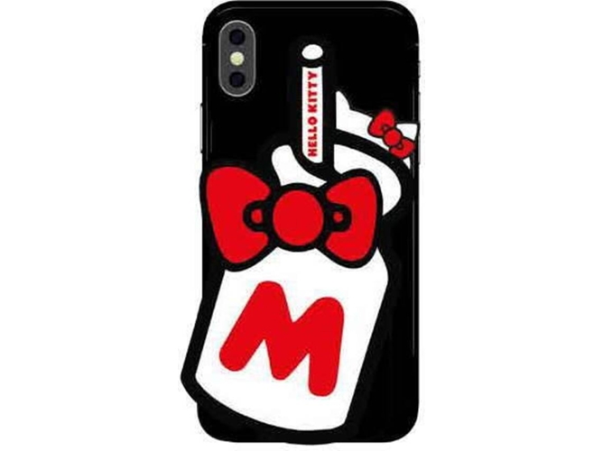 Funda iPhone X, XS HELLO KITTY Milk Multicolor