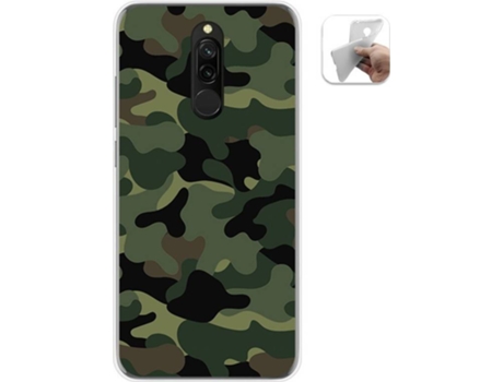 Carcasa Xiaomi Redmi 8 TUMUNDOSMARTPHONE Camuflaje Multicolor