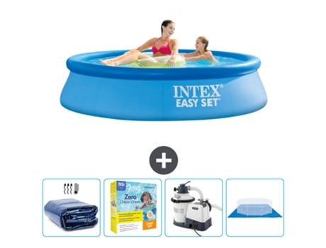 Piscina Insuflável INTEX 28106NP-CB66 (1942 L - 244x61cm)