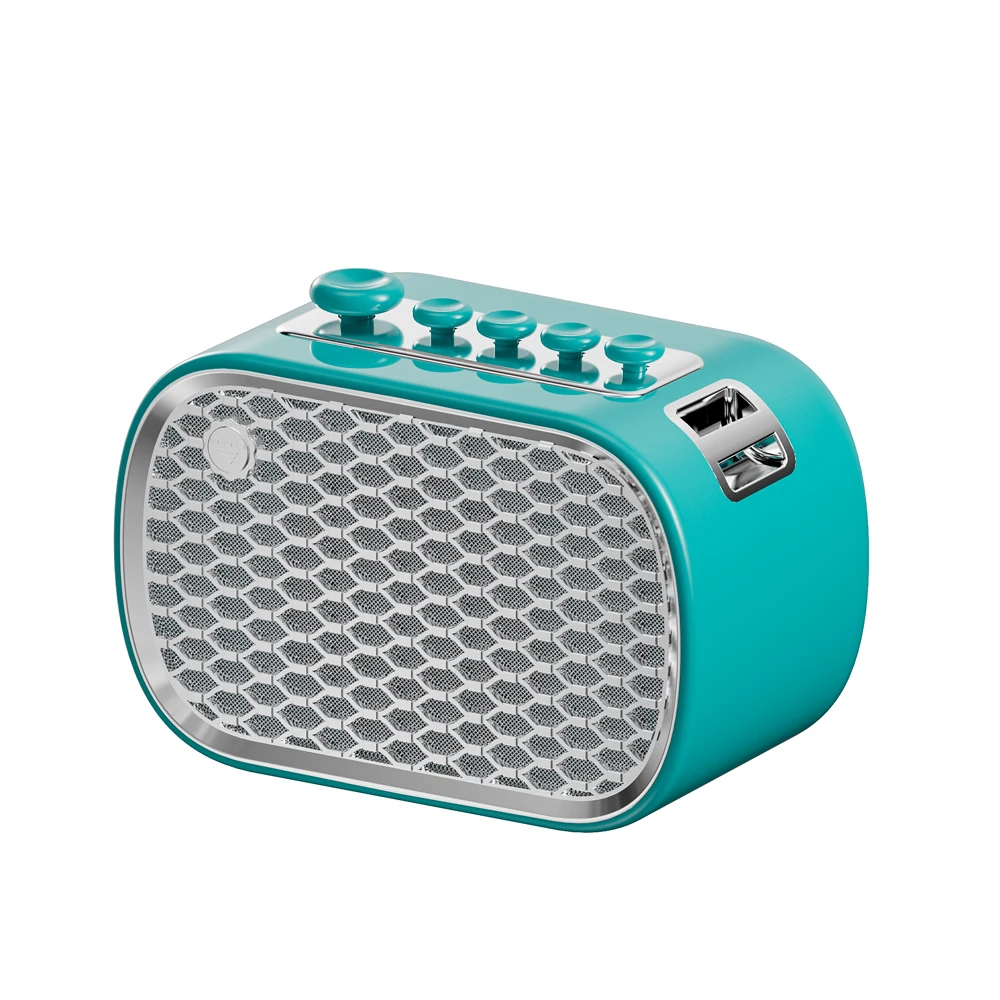 Altavoz Bluetooth MDUG, barra de sonido inalámbrica para dormir, reproductor de música estéreo TWS (azul)