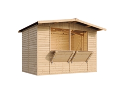 Caseta de Jardín de Madera TIMBELA M150 (6 M² - 232 x 336 x 263 cm)
