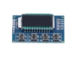 Generador De Señal Pwm De 3 Canales Con Frecuencia, Ciclo De Trabajo Y Módulo De Onda Cuadrada Ajustables.