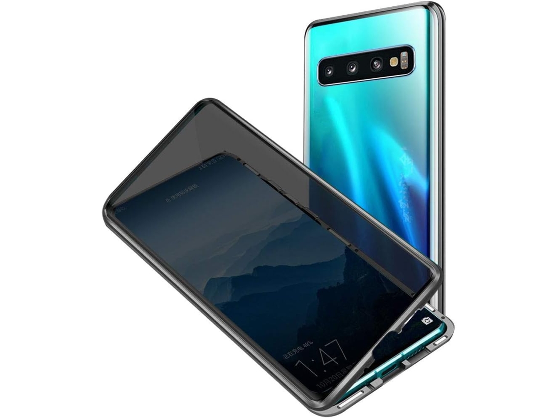 Protector de Pantalla Antiespionagem Lados Duplos Filme para Samsung Galaxy S10 HONGWE. Vidrio Templado