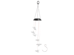 Campana De Viento Con Luz Solar Led De Gradiente Colorido, Luz De Campana De Viento Solar Al Aire Libre