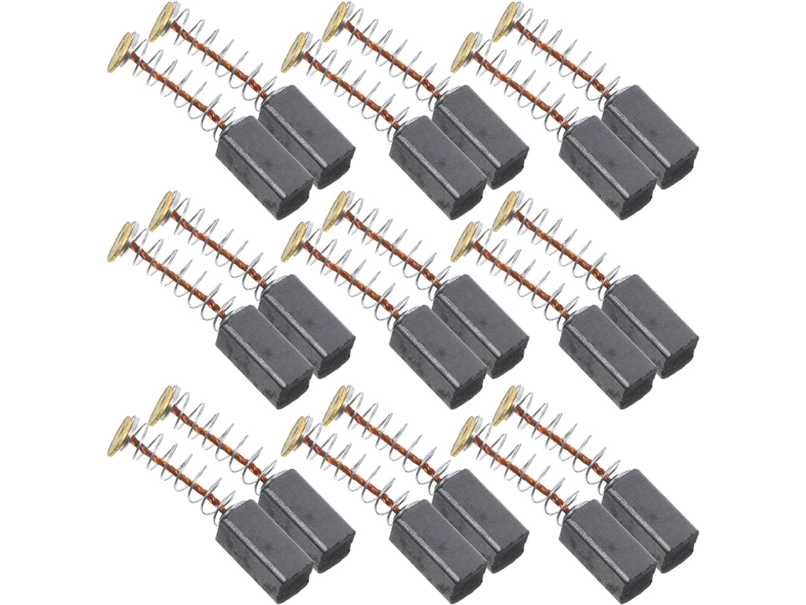 20 Escobillas Motor Carbono Piezas Escobillas Carbón Motor