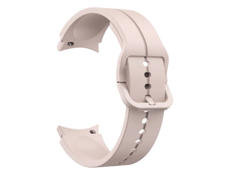 Correa de Silicona con hebilla para Samsung Galaxy Watch 4 40mm/44mm/Watch 4 Classic 42mm/46mm/Watch 5 40mm/44mm - rosa