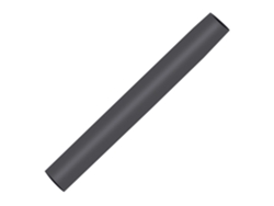 Tubo Termoretráctil Negro Contracción 3:1 80mm 1 metro