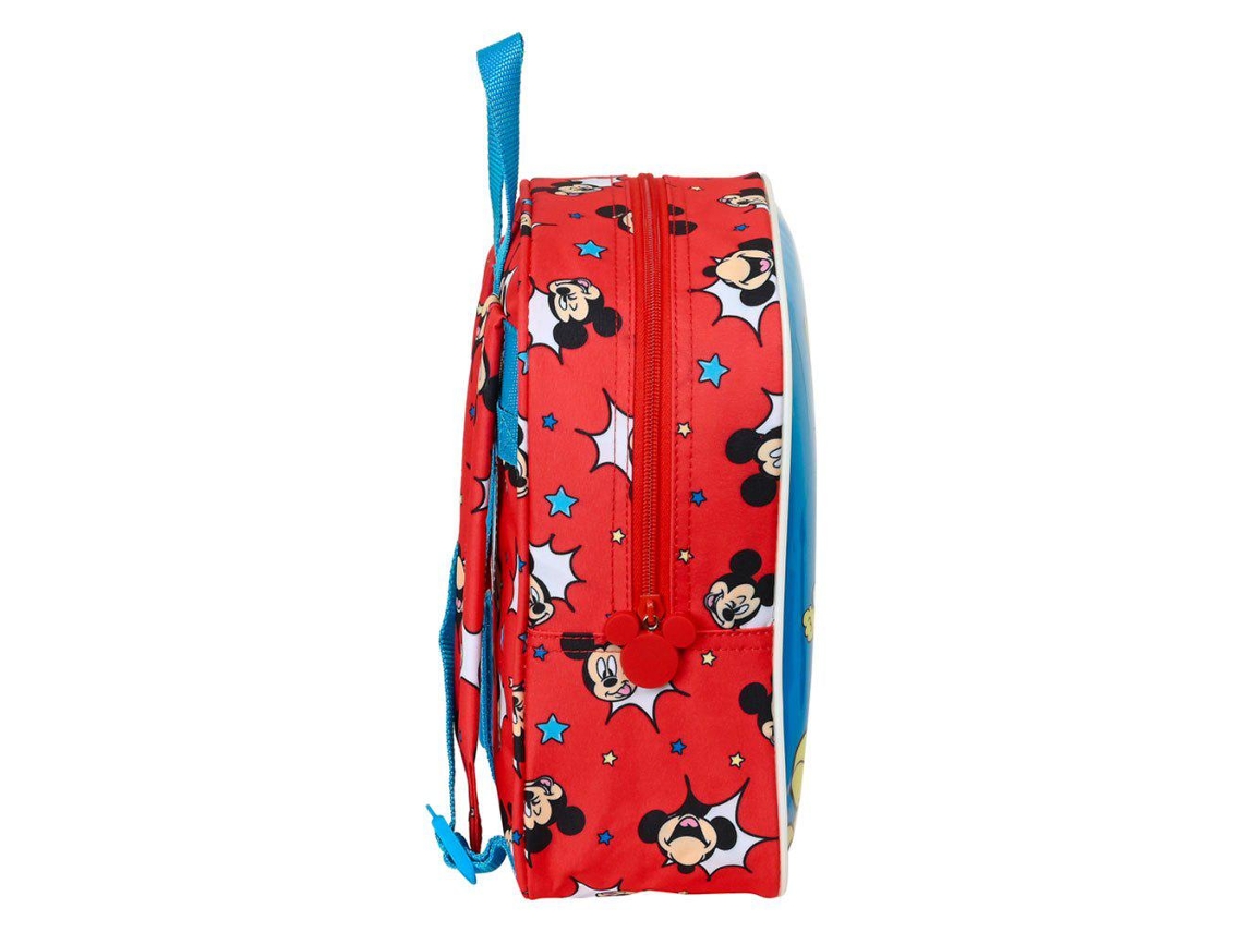 Safta Sorrisos Felizes Mickey Mouse 27cm Mochila