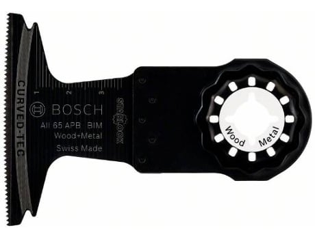 Hoja de Sierra de Inmersión BOSCH Bim Aii 65 Apb Madera y Metal 40x65 mm