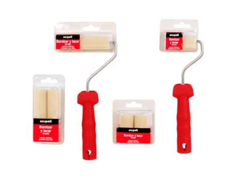 Peça Sobressalente Mini Rolo Velour 110 Mm Vermelhonespoli Group