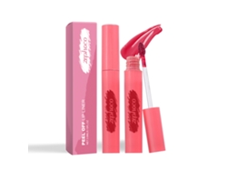 Brillo labial mate removible en color rosa