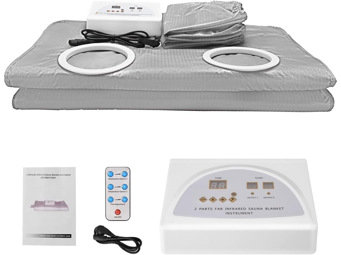 Kit De Sauna, Manta De Infrarrojos Lejanos, Diseño De Manga Elástica Para La Mano, Manta