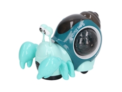 Vlola-juguete Caracol Bebé Con Música Luces 3d Interactivo Educativo Para Niños Bebés Azul